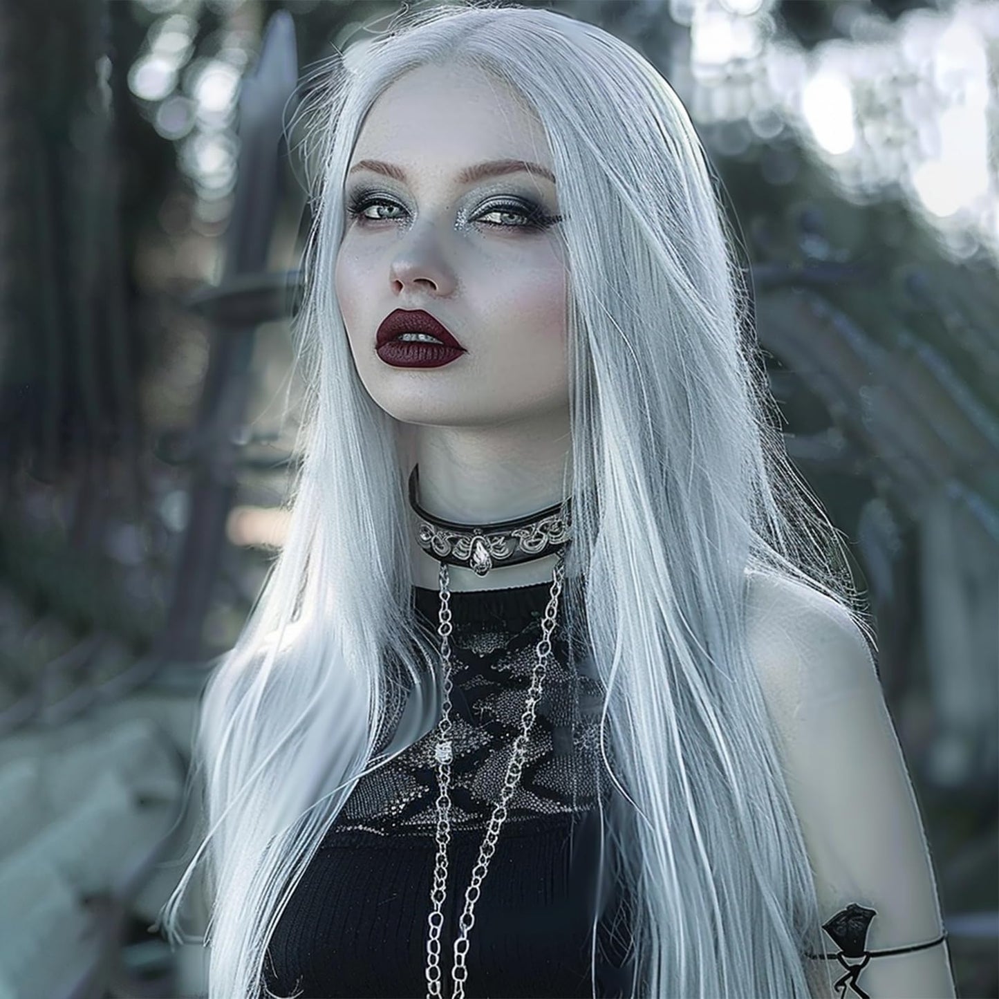Long Straight Wig|Synthetic Long Wigs for Women|Cosplay Wig for Fashion Women 28inch