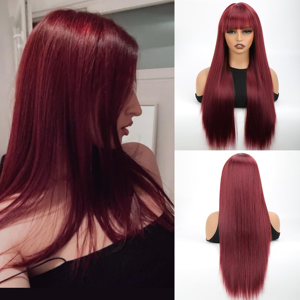 XC CLOUDS color synthetic wig