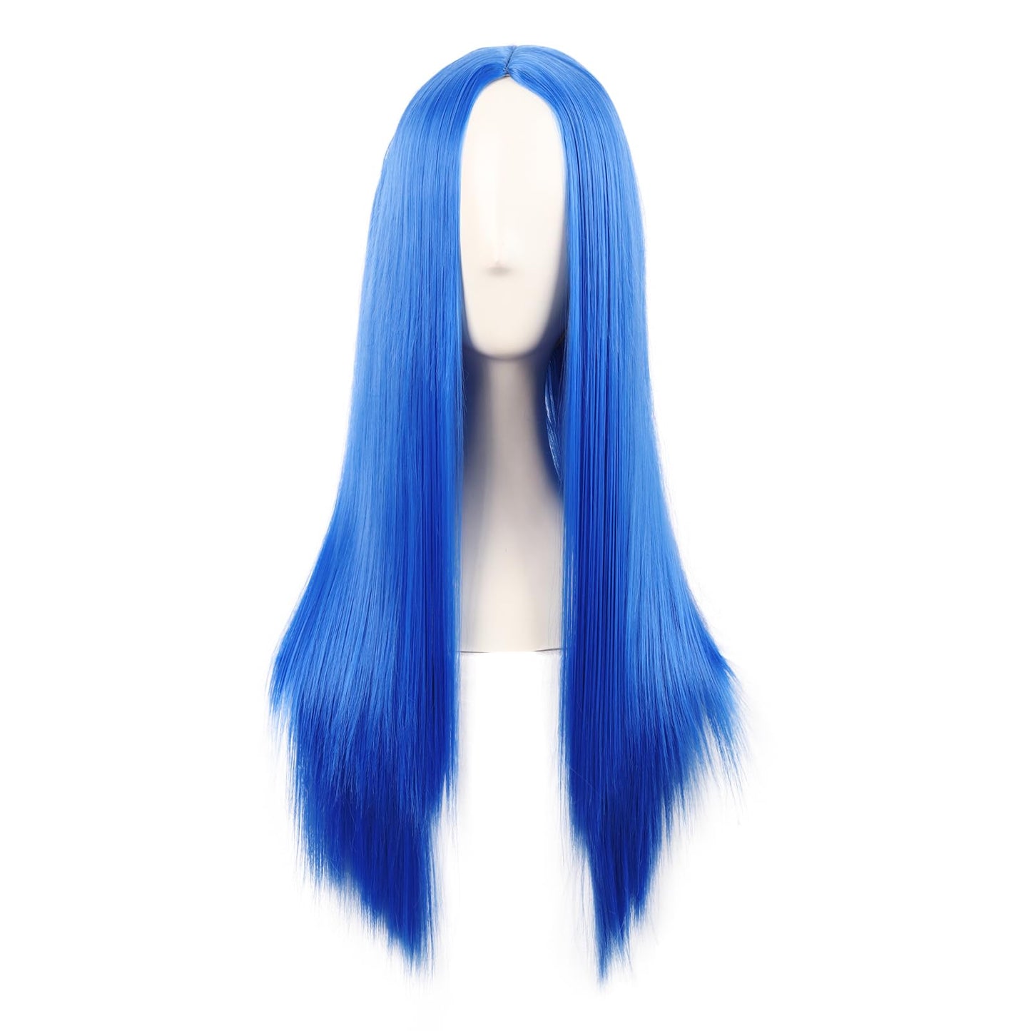 Hollaween Wgs, Long Straight Synthetic wig for Party, 30" Middle Part Straight Wigs