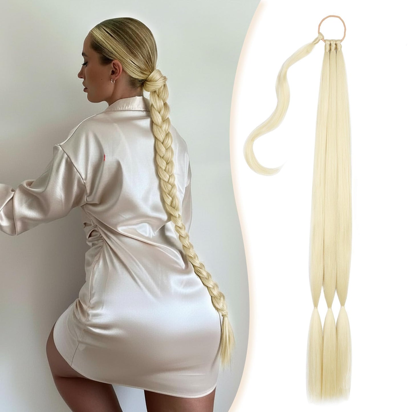 Braided Ponytail Extension for Women