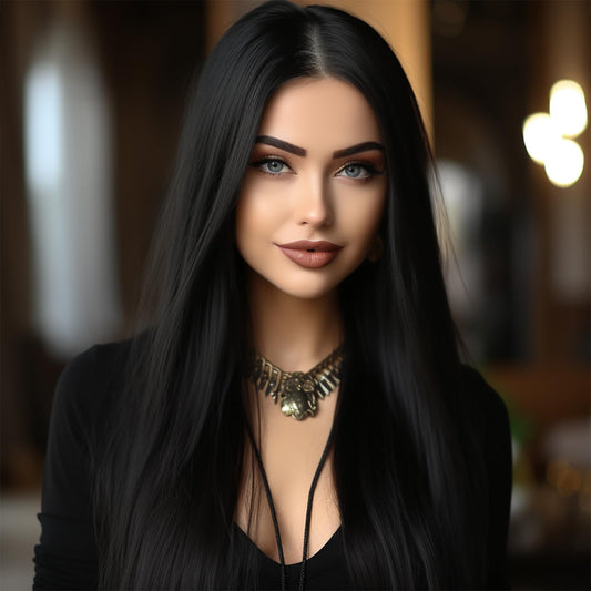 Long Straight Wig|Synthetic Long Wigs for Women|Cosplay Wig for Fashion Women 28inch