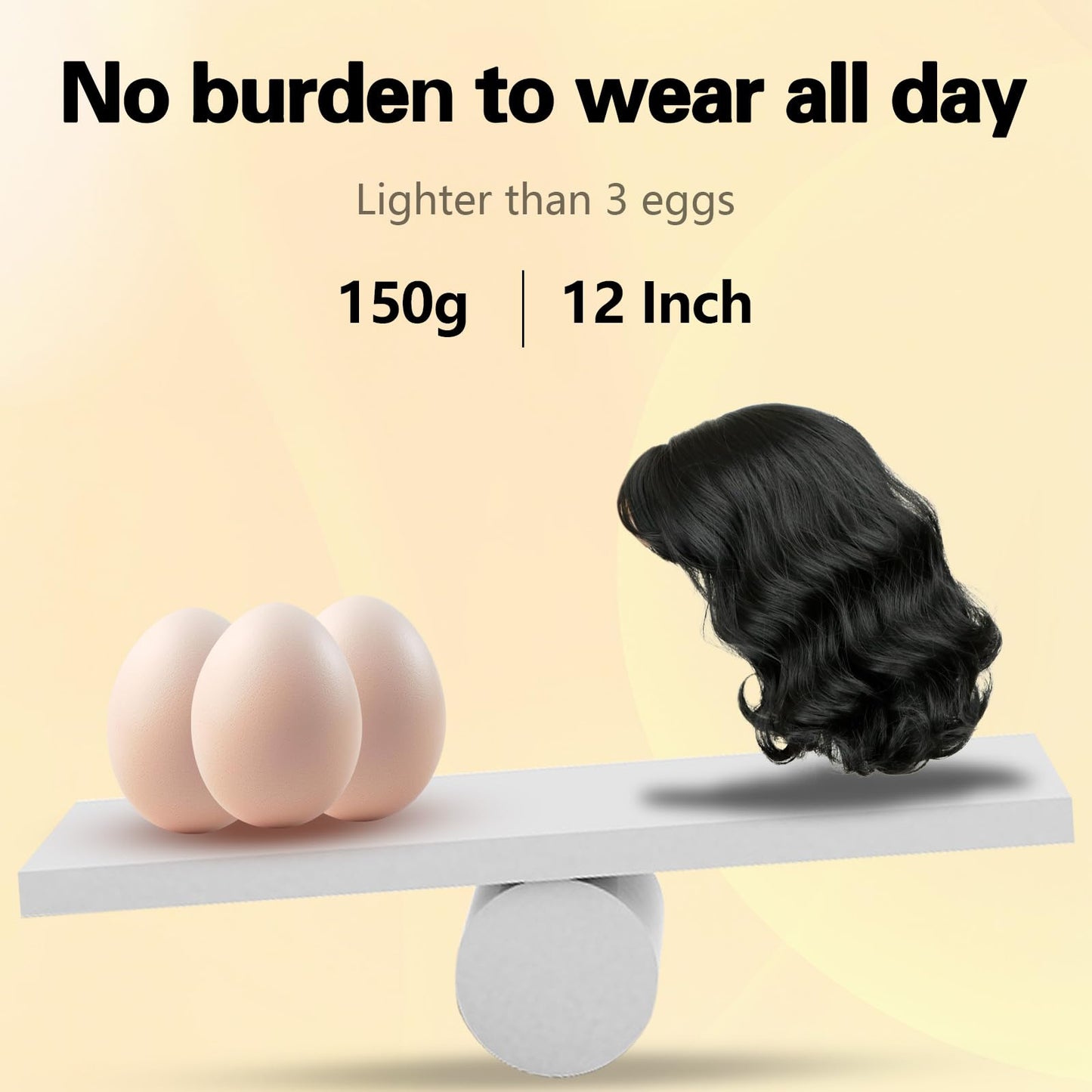 12inch Natural Wave Wavy Bob Wigs with Bangs Black Blue Light Blue Brown Pink Wigs
