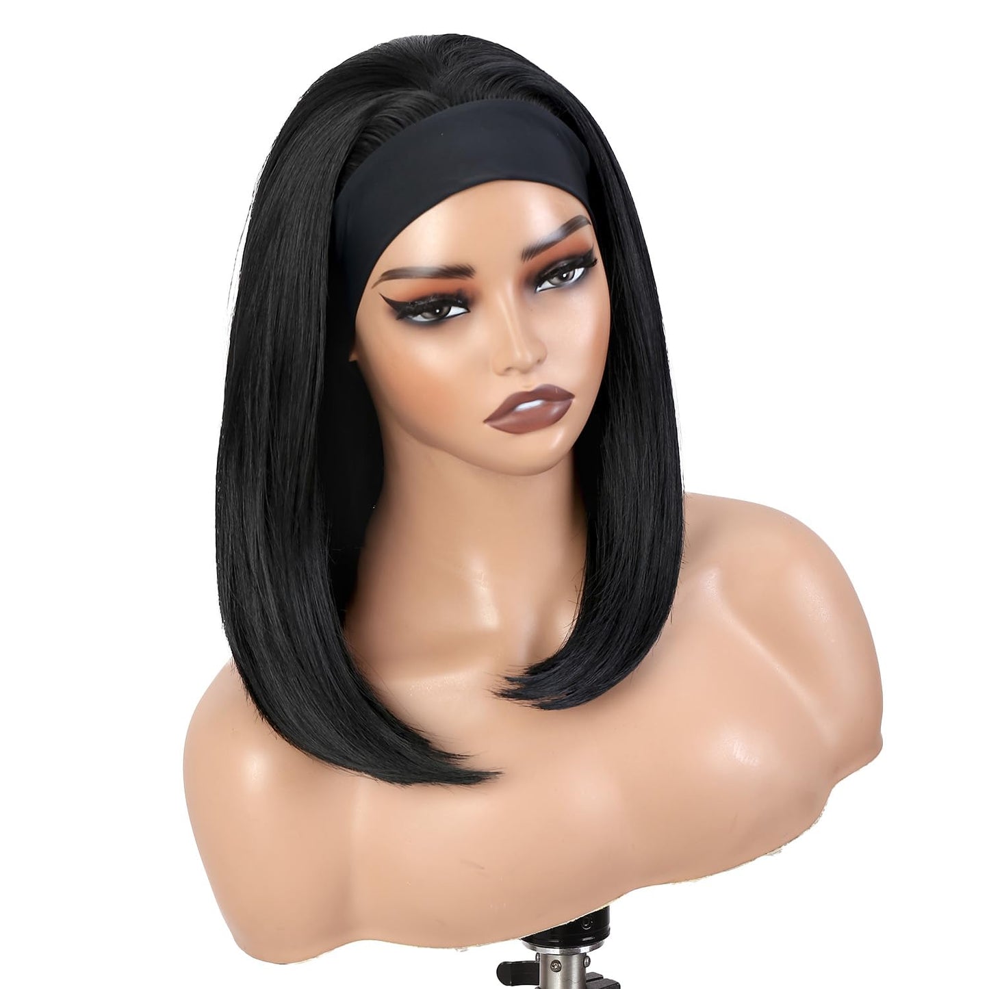 Bob Headband Wigs for Black Women