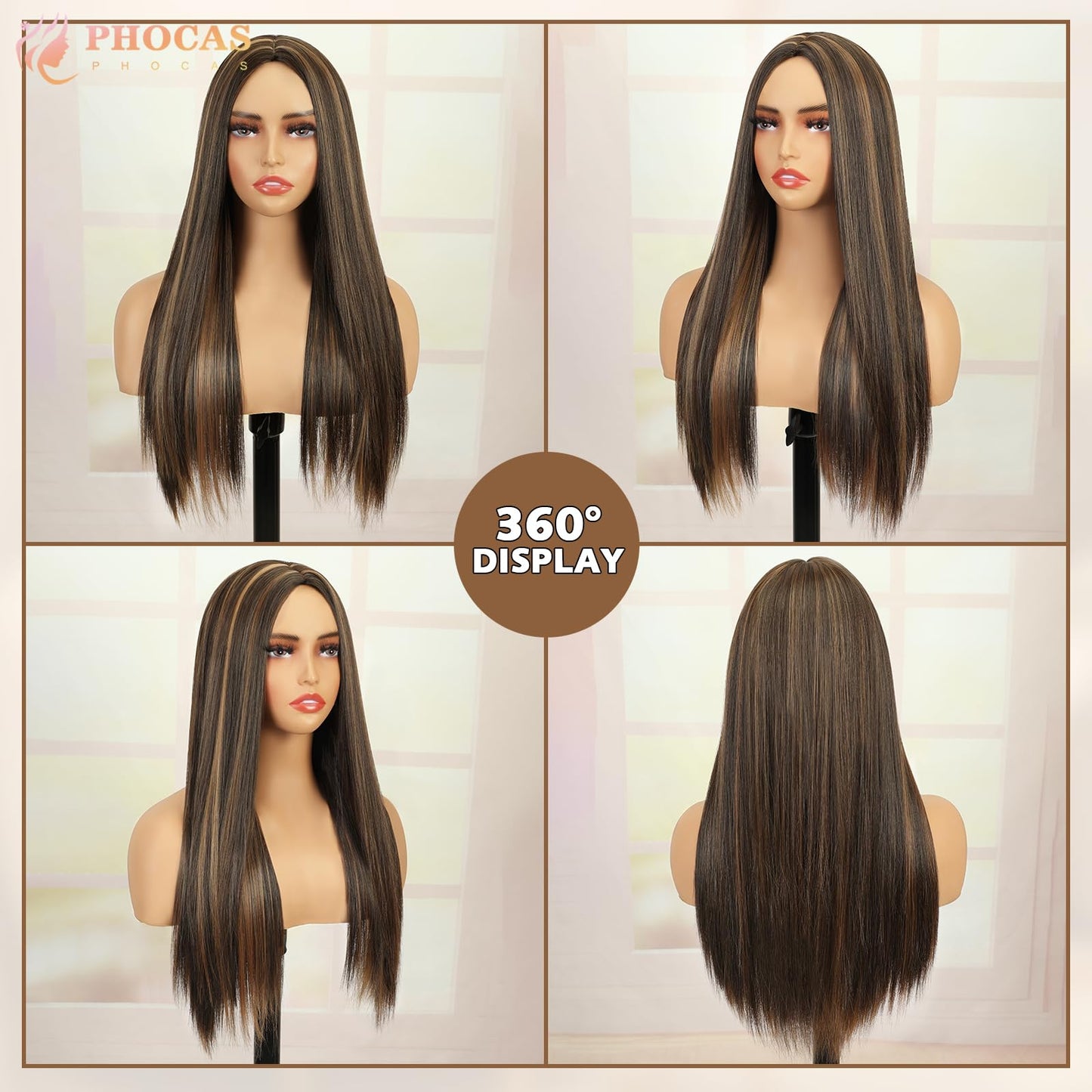 Long Hair wig Natural Hair Wigs for women Daily Use