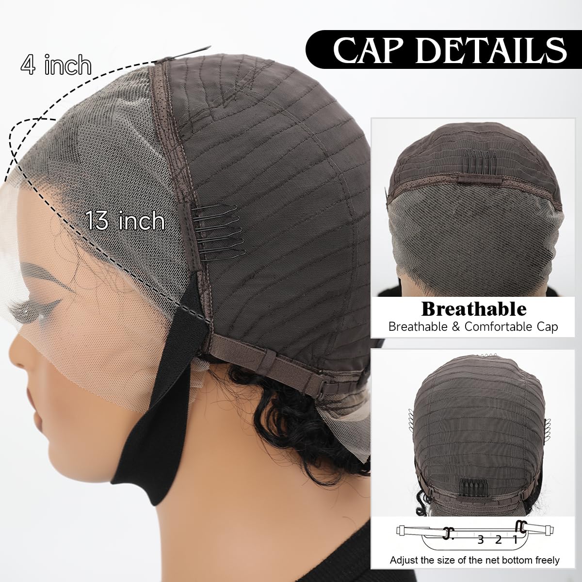 Short Pixie Cut Lace Front Wigs Human Hair