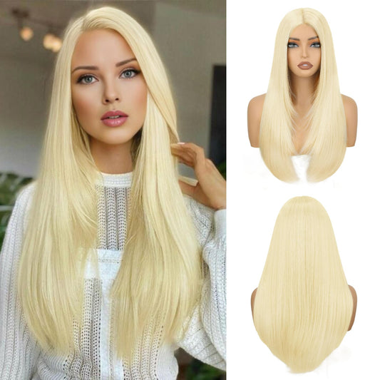26inch 4*6 Lace Wig Long Straight Layered Cut Lace Front Wig for Women, Black Wigs/Pink Wigs/Blonde Wigs/ Gingger Wigs