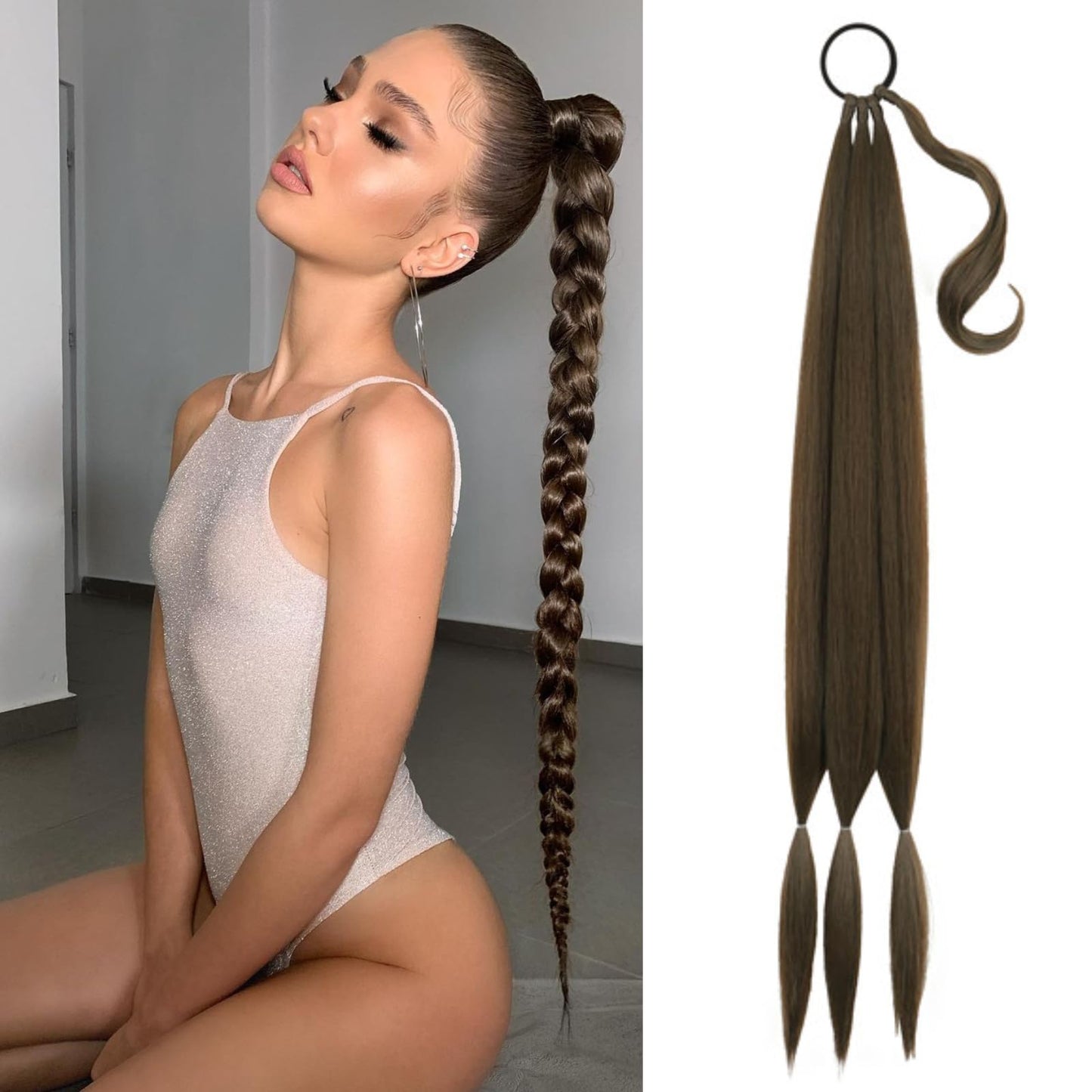 Braided Ponytail Extension for Women
