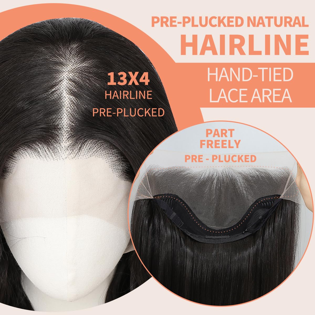 Long Wavy Synthetic Lace Front Wig