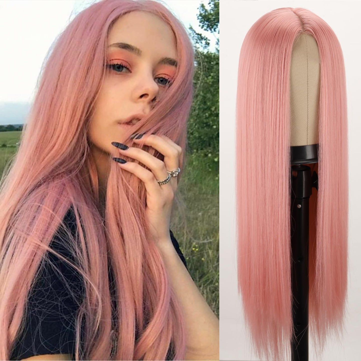 Long Straight Synthetic wig
