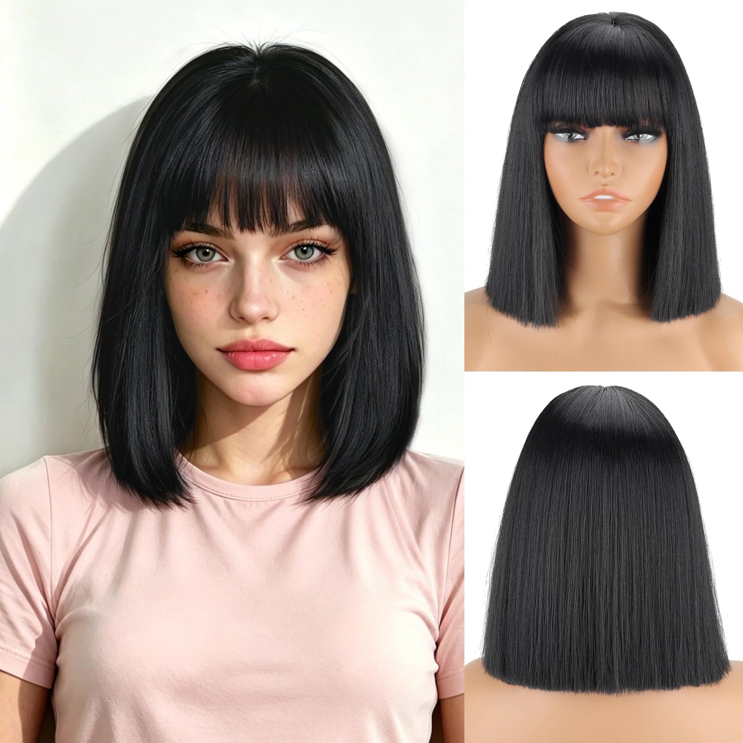 Short Straight Bob Wig