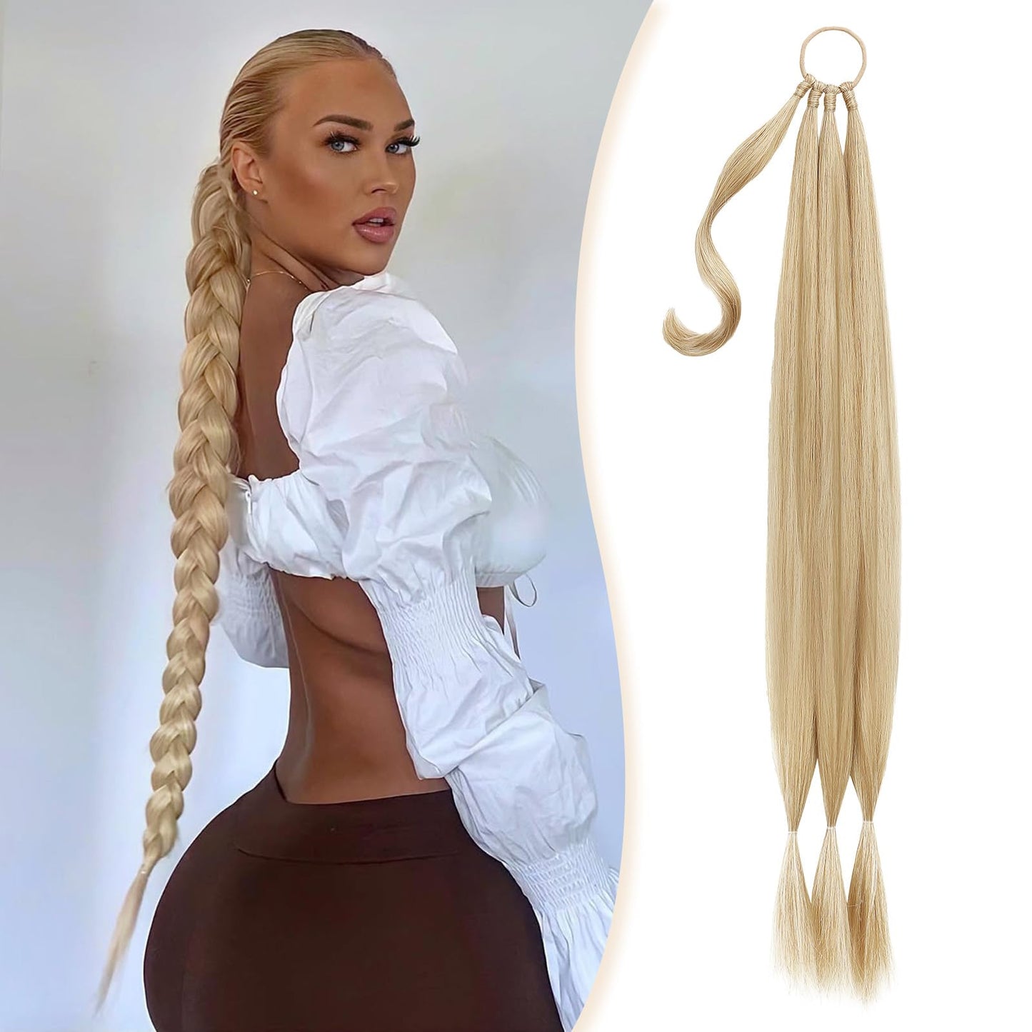 Braided Ponytail Extension for Women