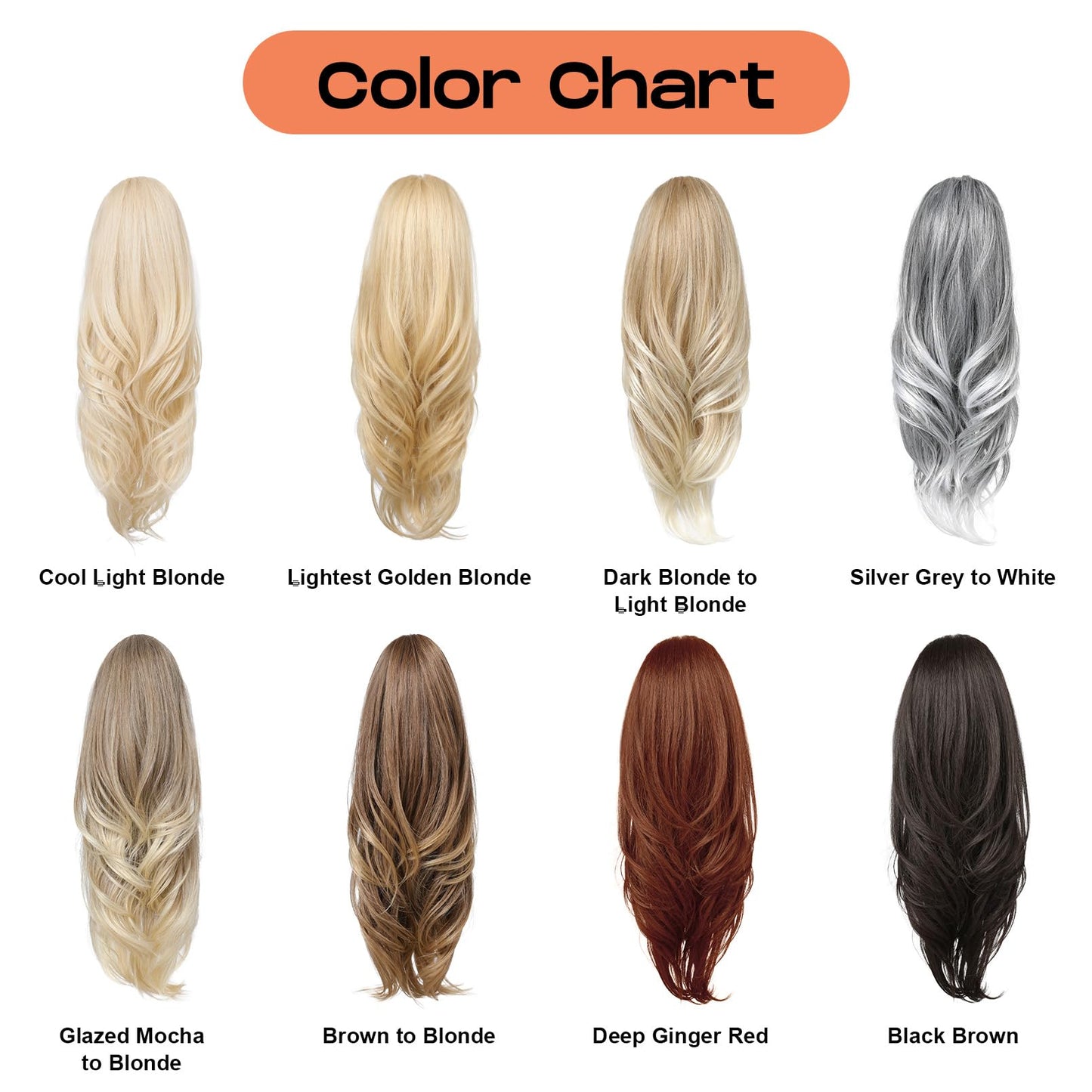 Drawstring Ponytail Extension, Long Wavy Multi Layered Clip in Ponytail Hair Extensions Stand Up High Fake Pony Tail Soft Natural Synthetic Hairpiece