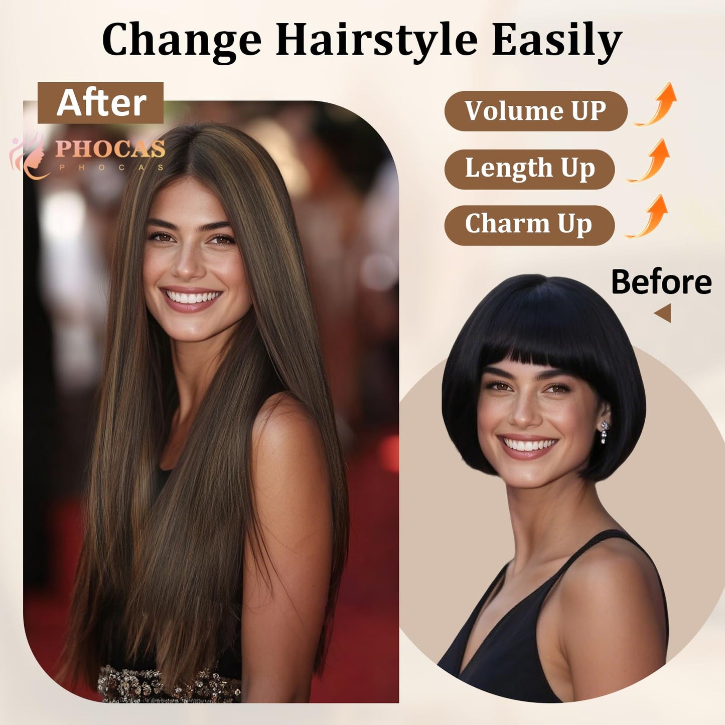 Long Hair wig Natural Hair Wigs for women Daily Use