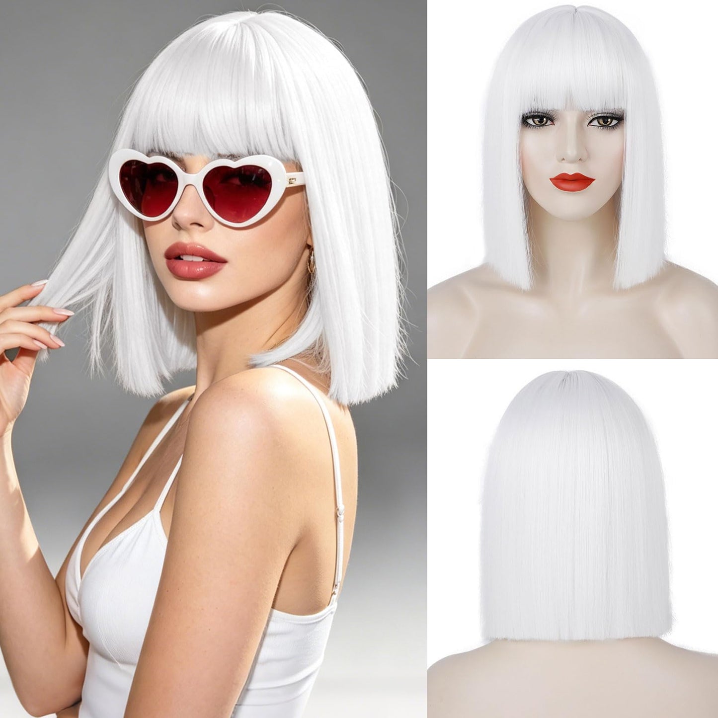 Synthetic Bob Wig for Women Girls