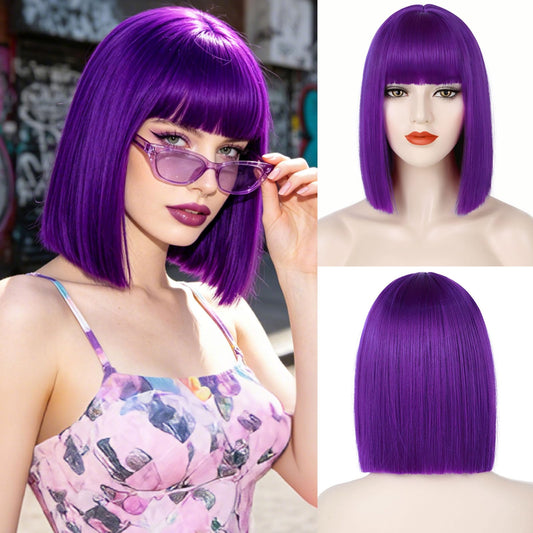 Synthetic Bob Wig for Women Girls
