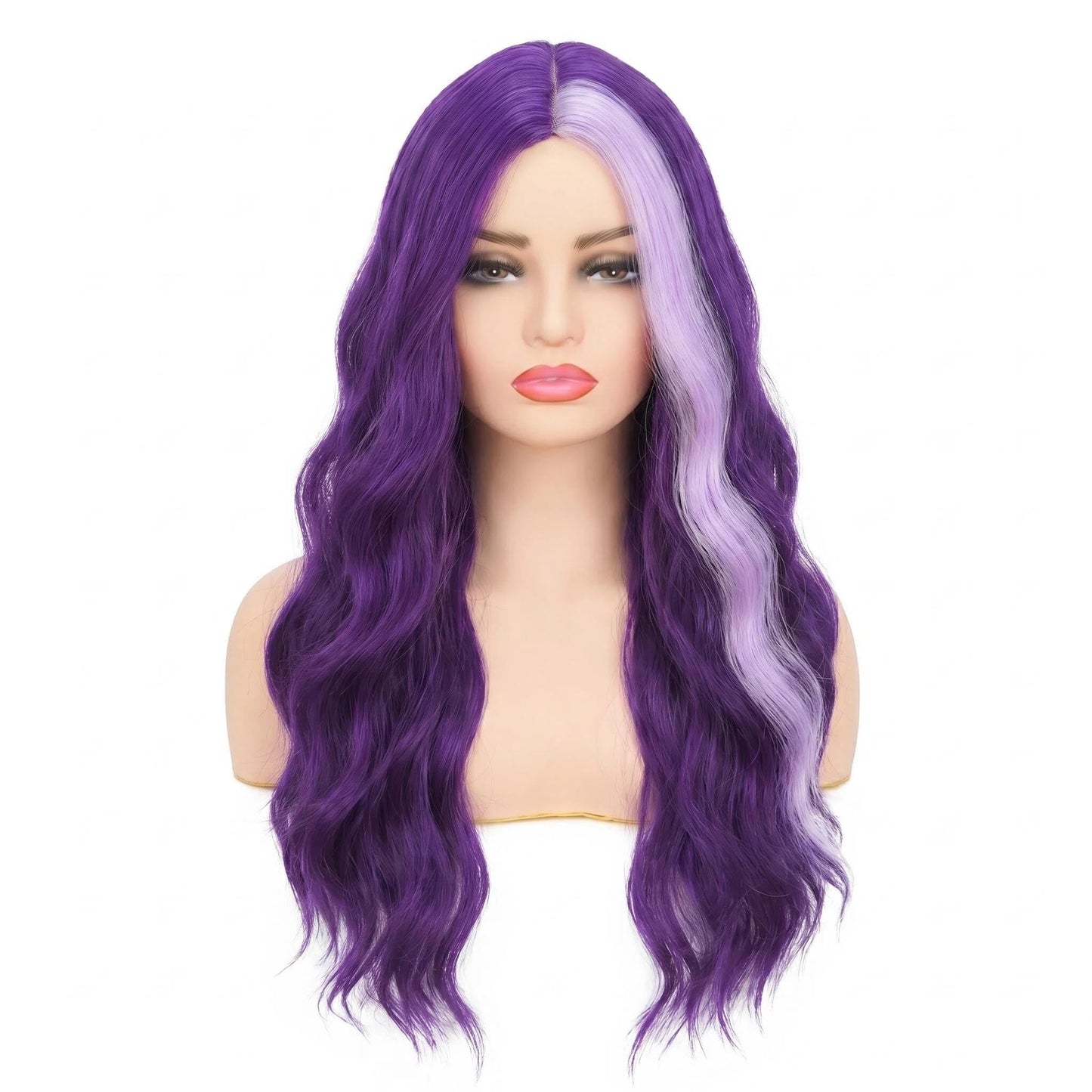 Long Straight Wig for Women, Red, Soft Smooth Hair, Natural Realistic Look, Comfortable Fit