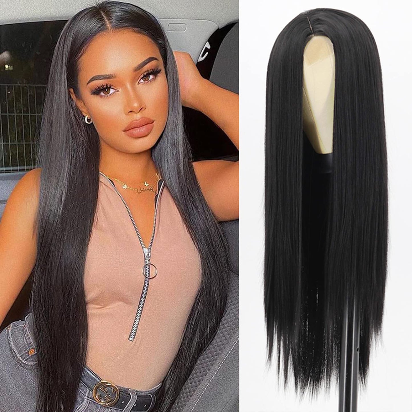 Long Straight Synthetic wig