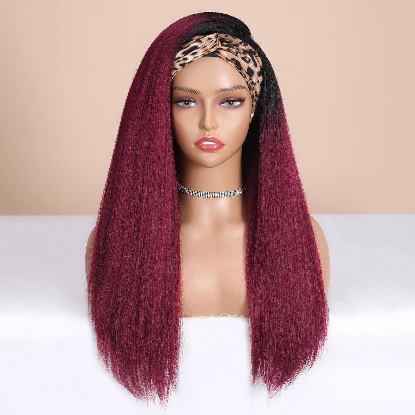 Kinky Straight Headband Wig