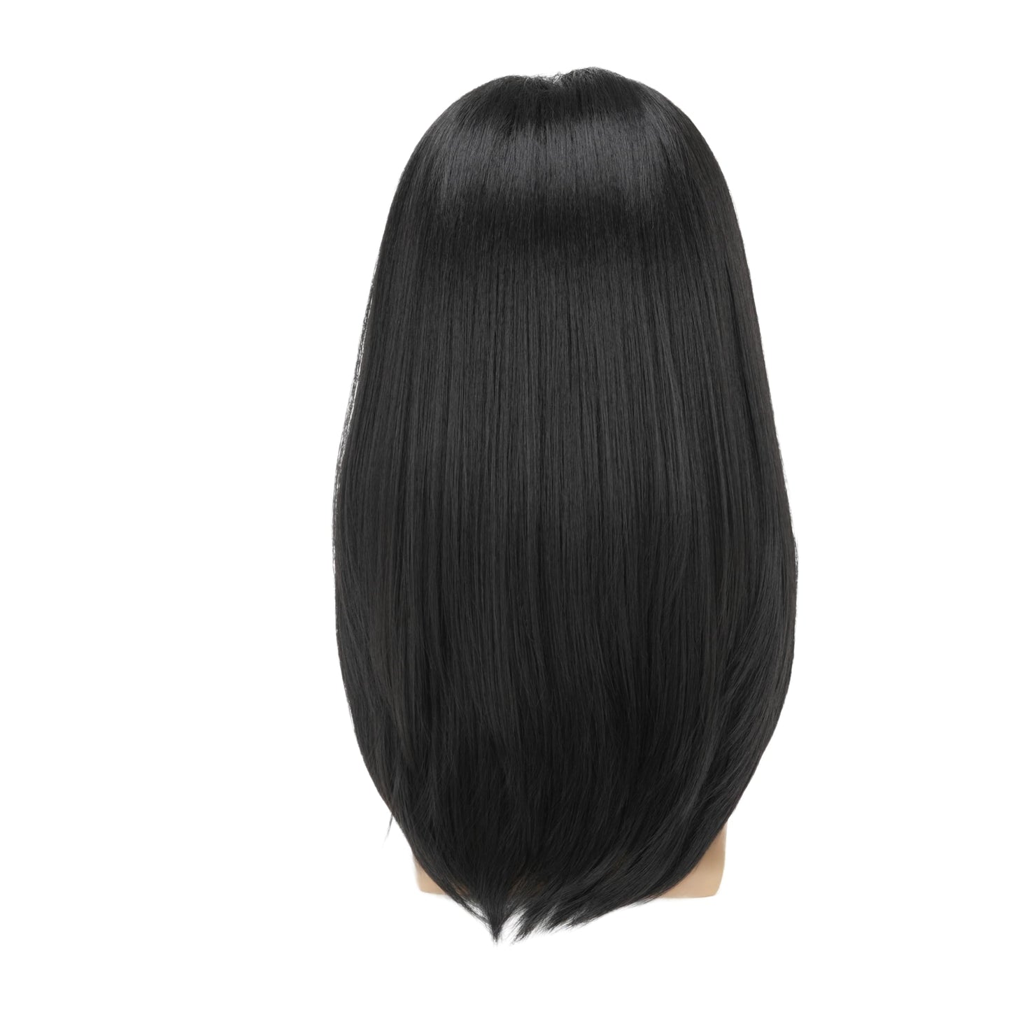 Daiaces Long Wig for Mens,Straight Hair Synthetic Heat Resistant Men Wigs for Daily Party Costume Halloween