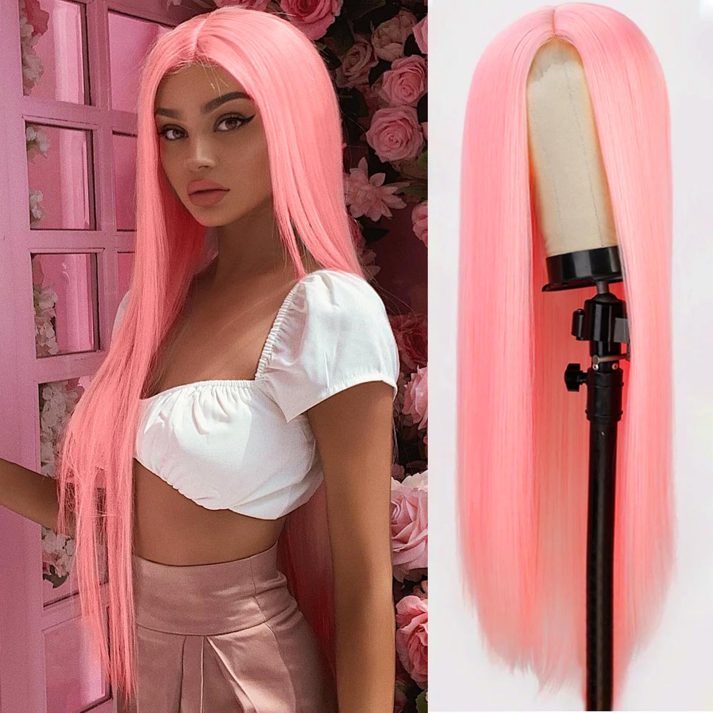 Long Straight Synthetic wig