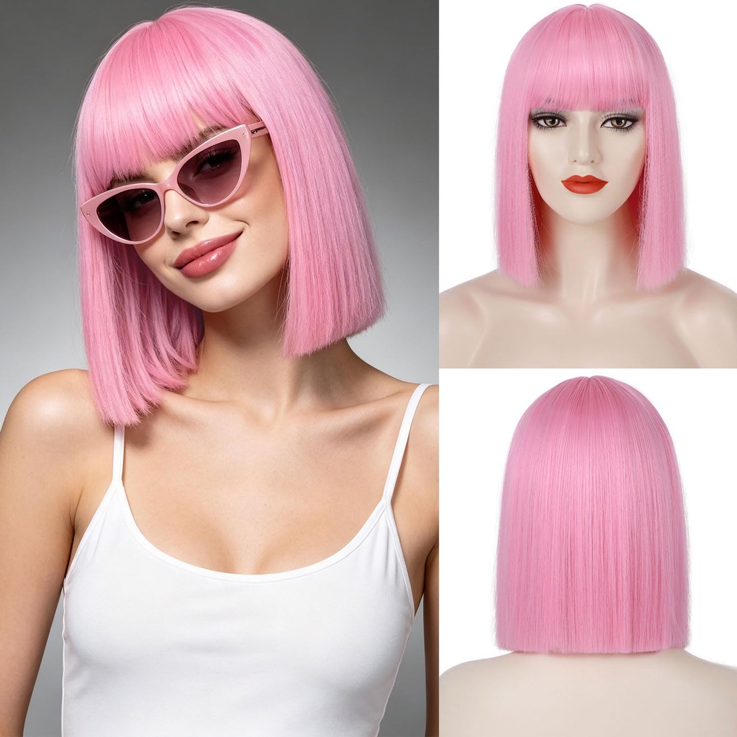 Synthetic Bob Wig for Women Girls