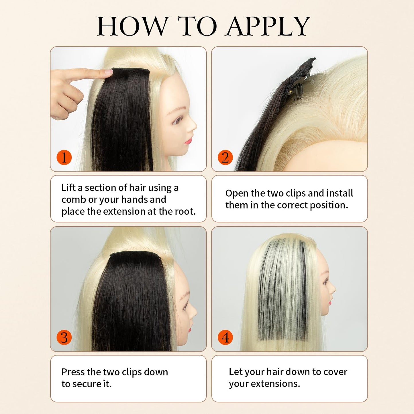 Clip in Hair Extensions