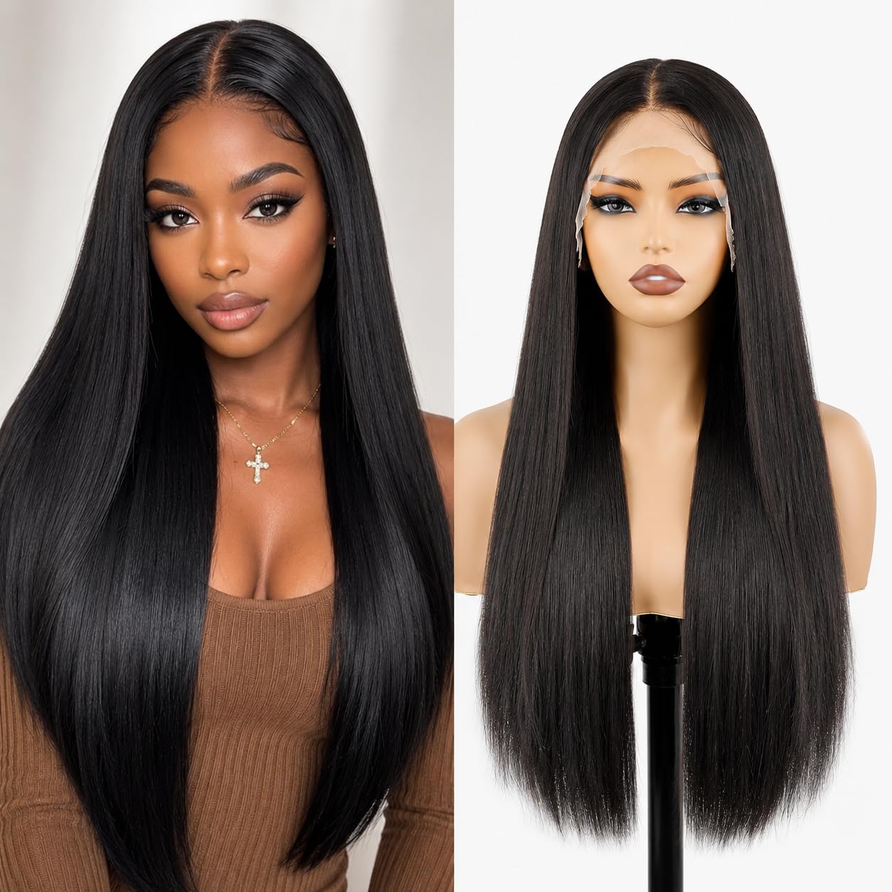 Stright wig