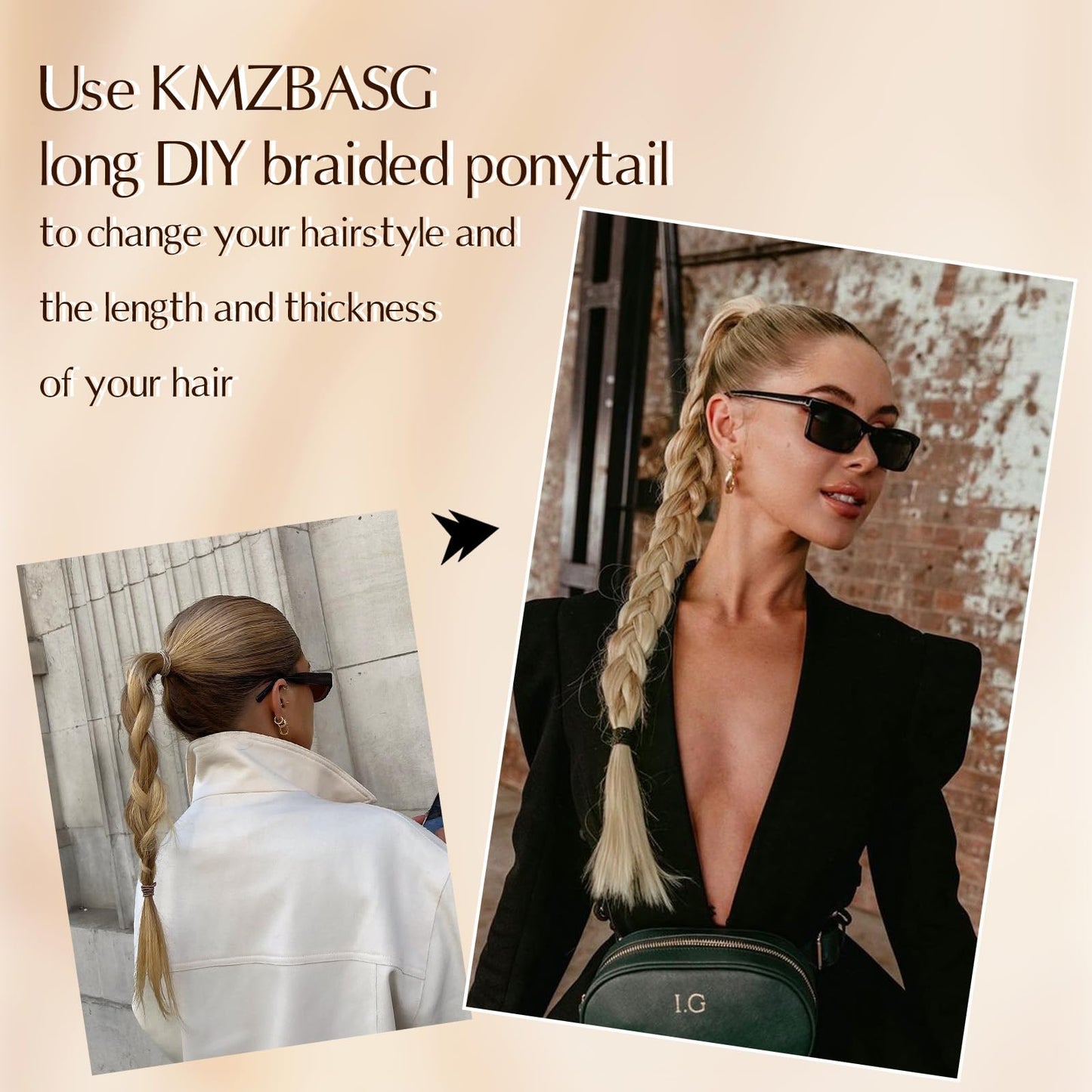 Braided Ponytail Extension for Women