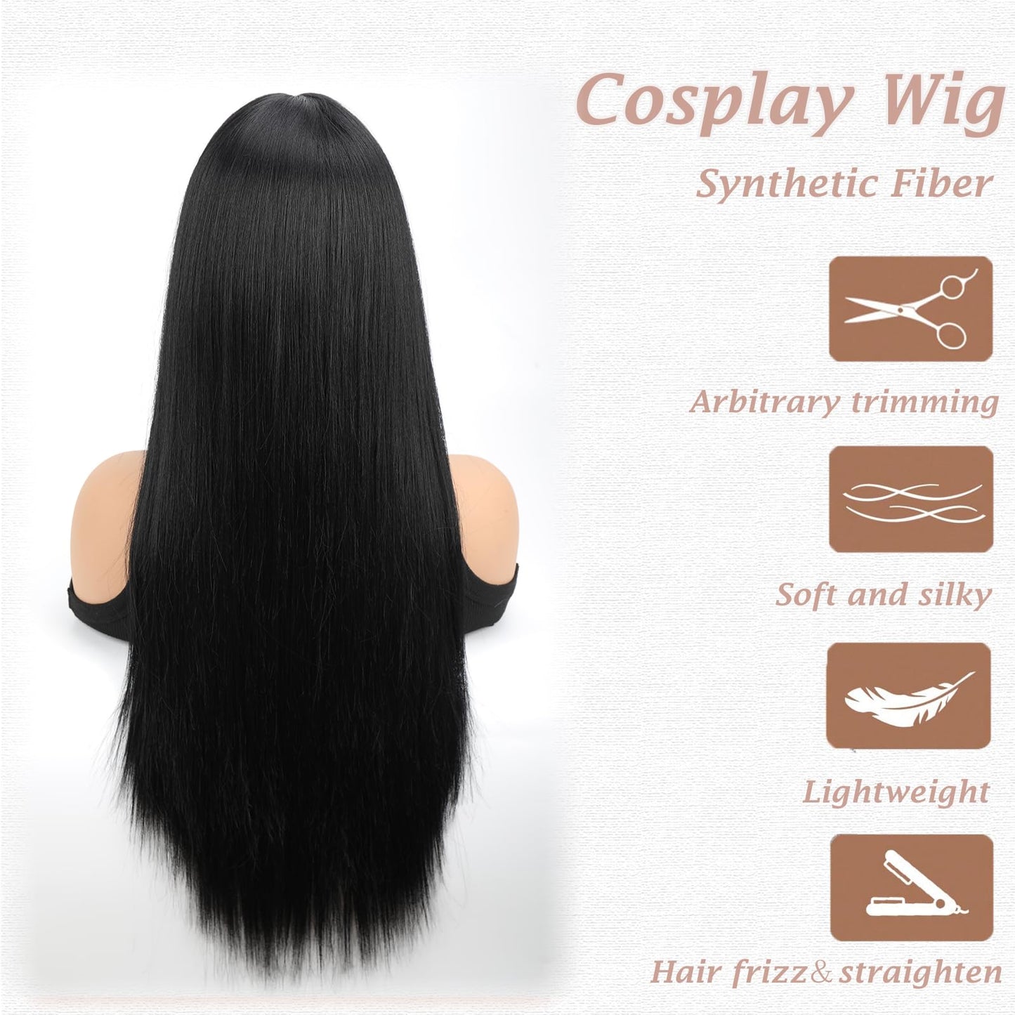 XC CLOUDS color synthetic wig