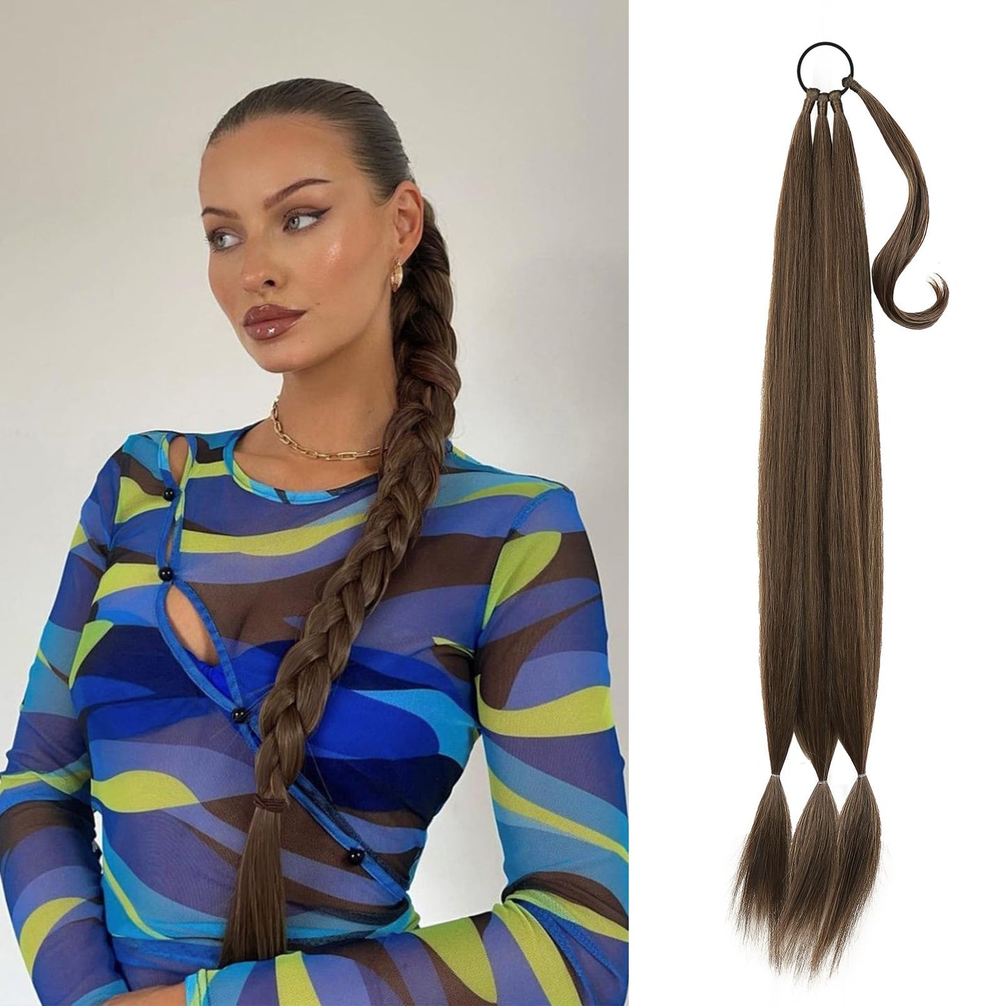 Braided Ponytail Extension for Women