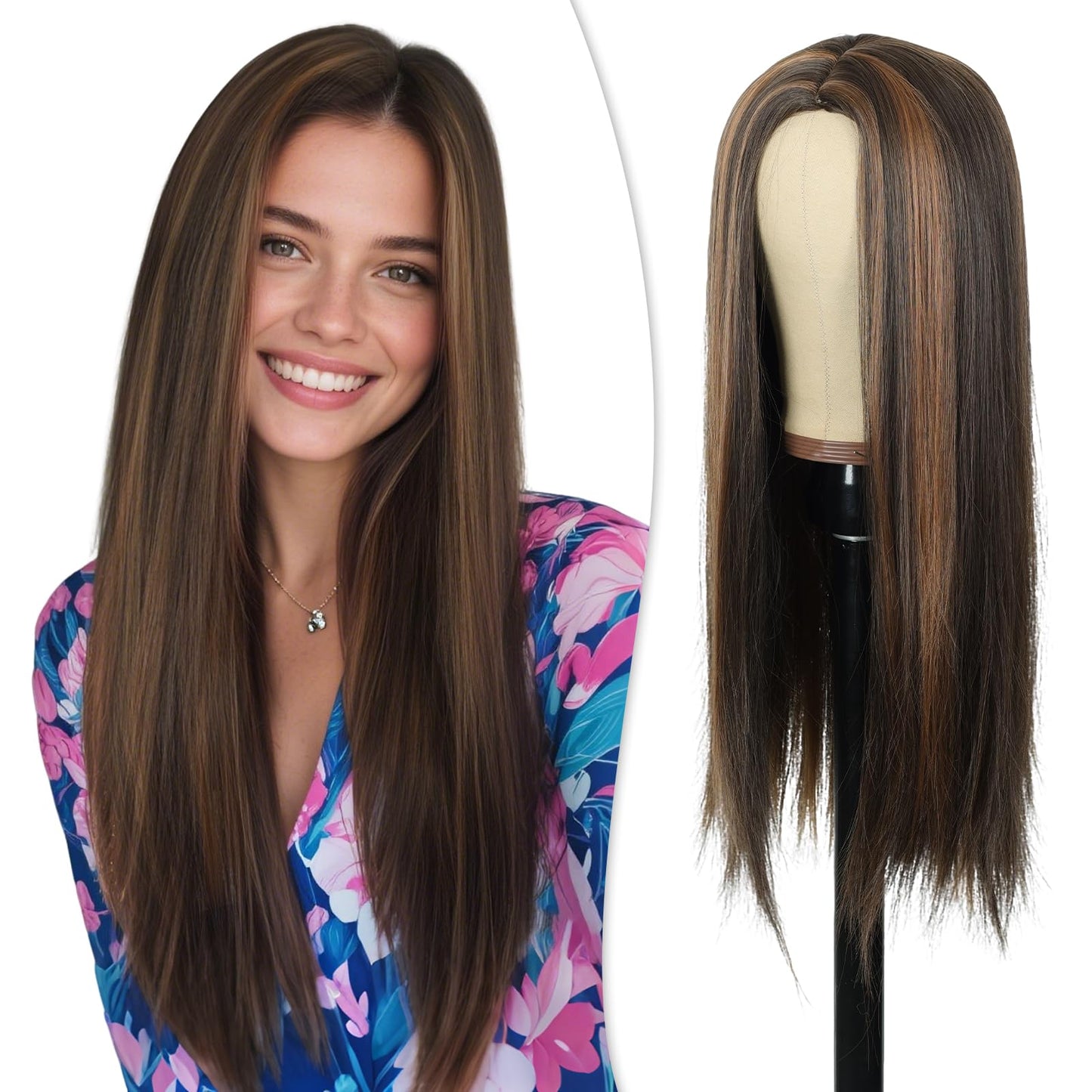 Long Hair wig Natural Hair Wigs for women Daily Use