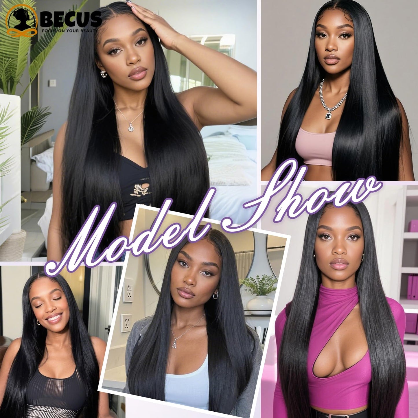 Lace Front Wig for Women Glueless Pre Plucked Natural Hairline Heat Resistant Hair Wig for Daily Wear Date Night Party Cosplay Wedding