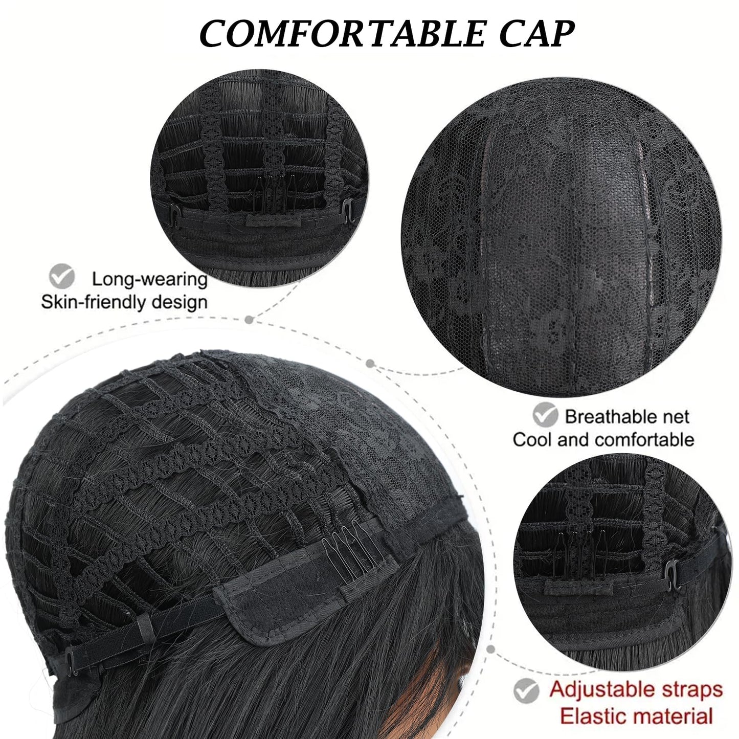 XC CLOUDS color synthetic wig