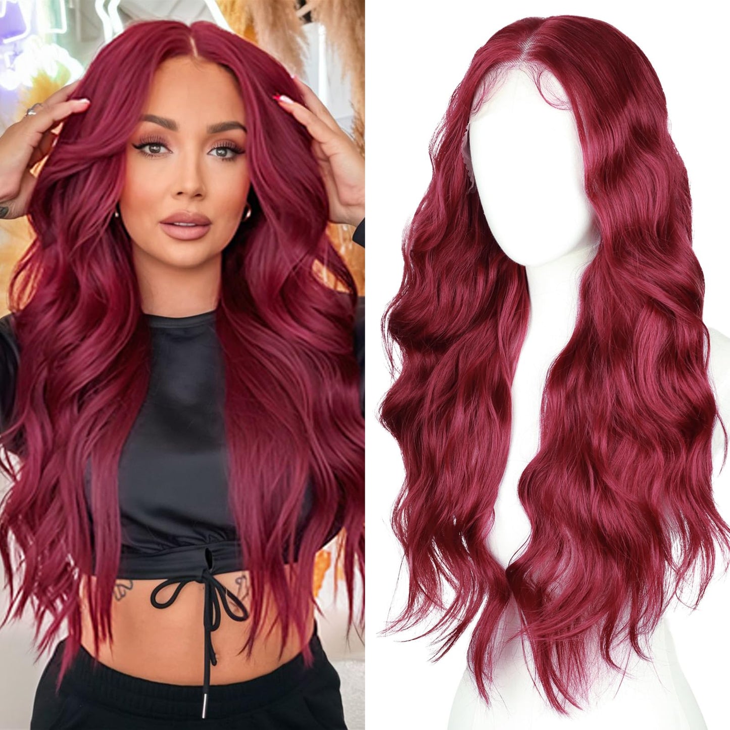 Stright wig